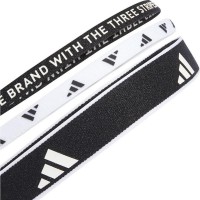 Adidas Noir Blanc Rubans 3 Unites  Offre - Pas cher
