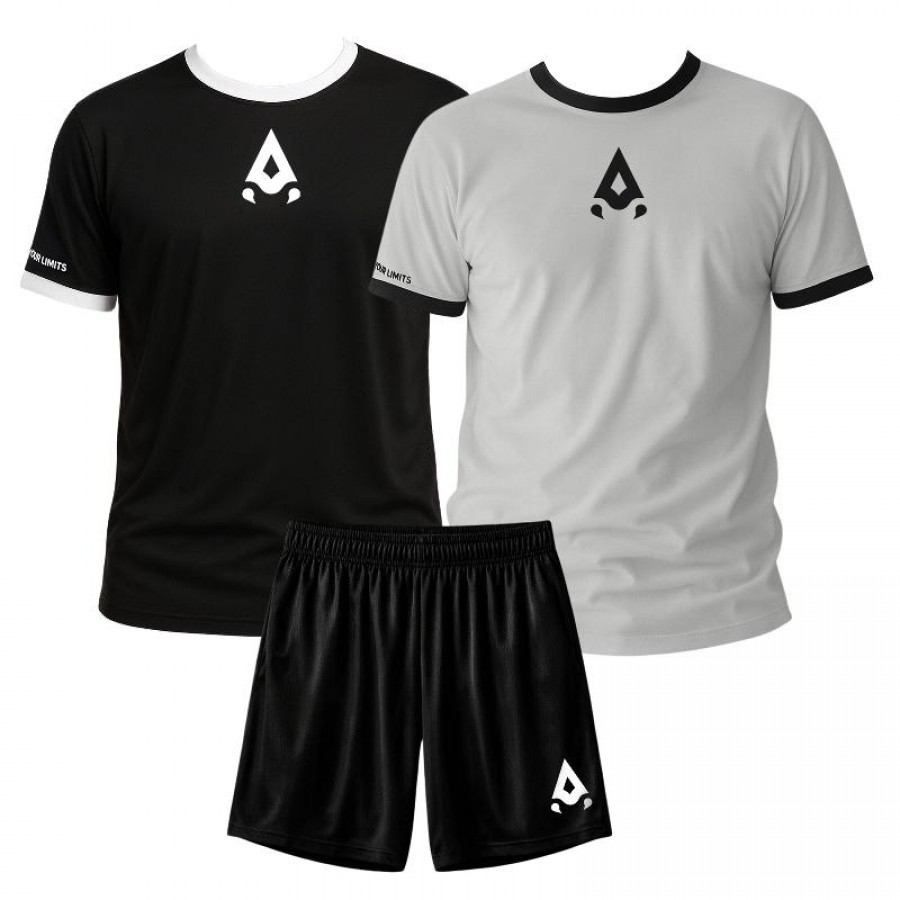 Alacran Wild Black Gray Set X3 PADELPOINT Alacran Wild Black Gray Set X3