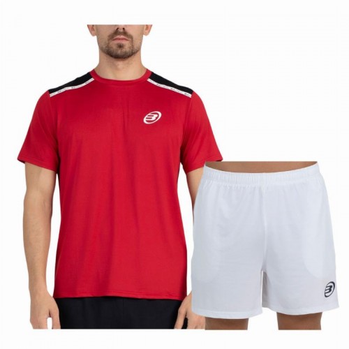 Set Bullpadel Adventure Performance Bianco Ciliegia Set Bullpadel Adventure Performance Bianco Ciliegia
