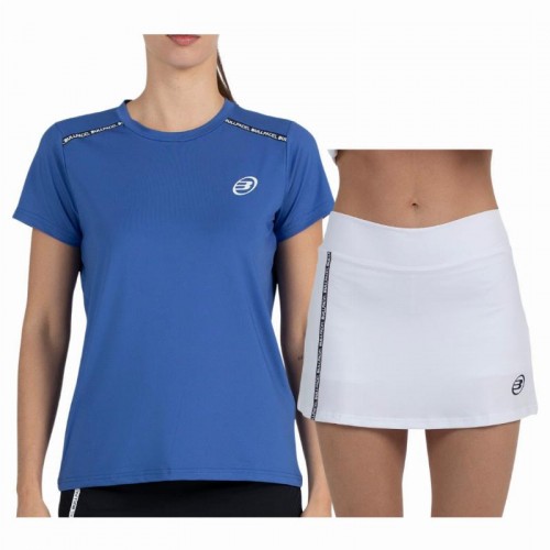 Bullpadel Adventure W Performance Blue White Set Bullpadel Adventure W Performance Blue White Set
