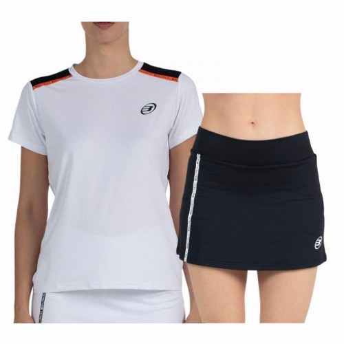 Bullpadel Adventure W Performance White Black Set Bullpadel Adventure W Performance White Black Set