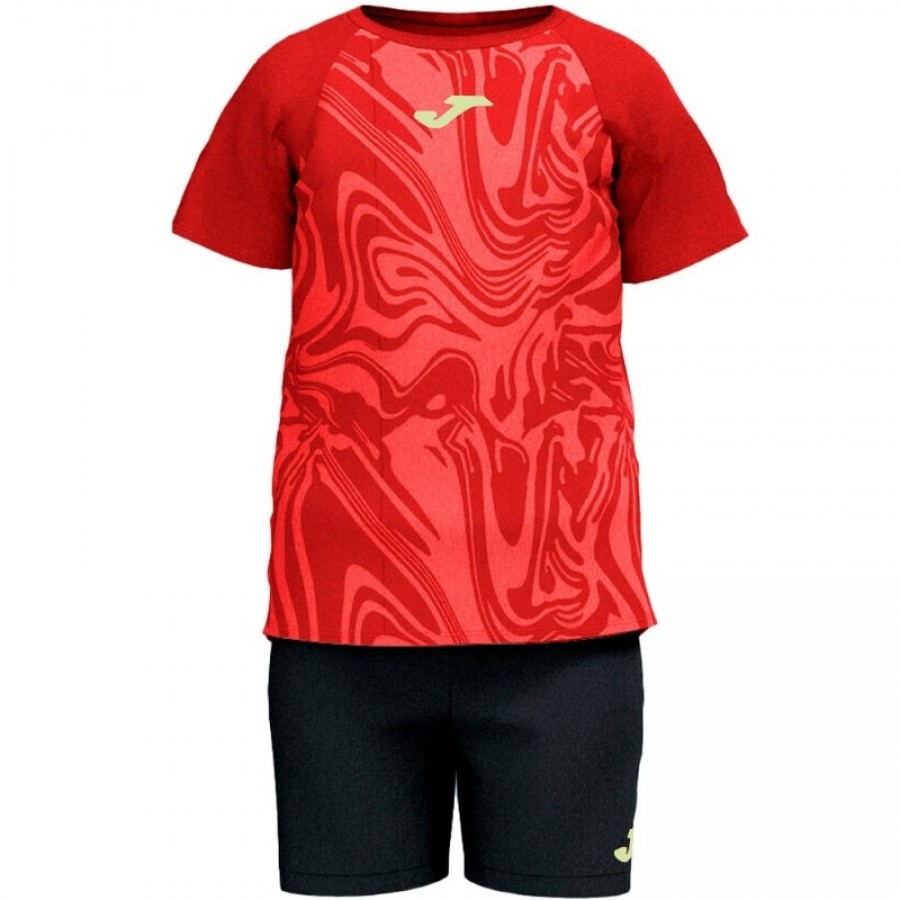 Joma Camp Coral Black Junior Set  Offer + Cheap