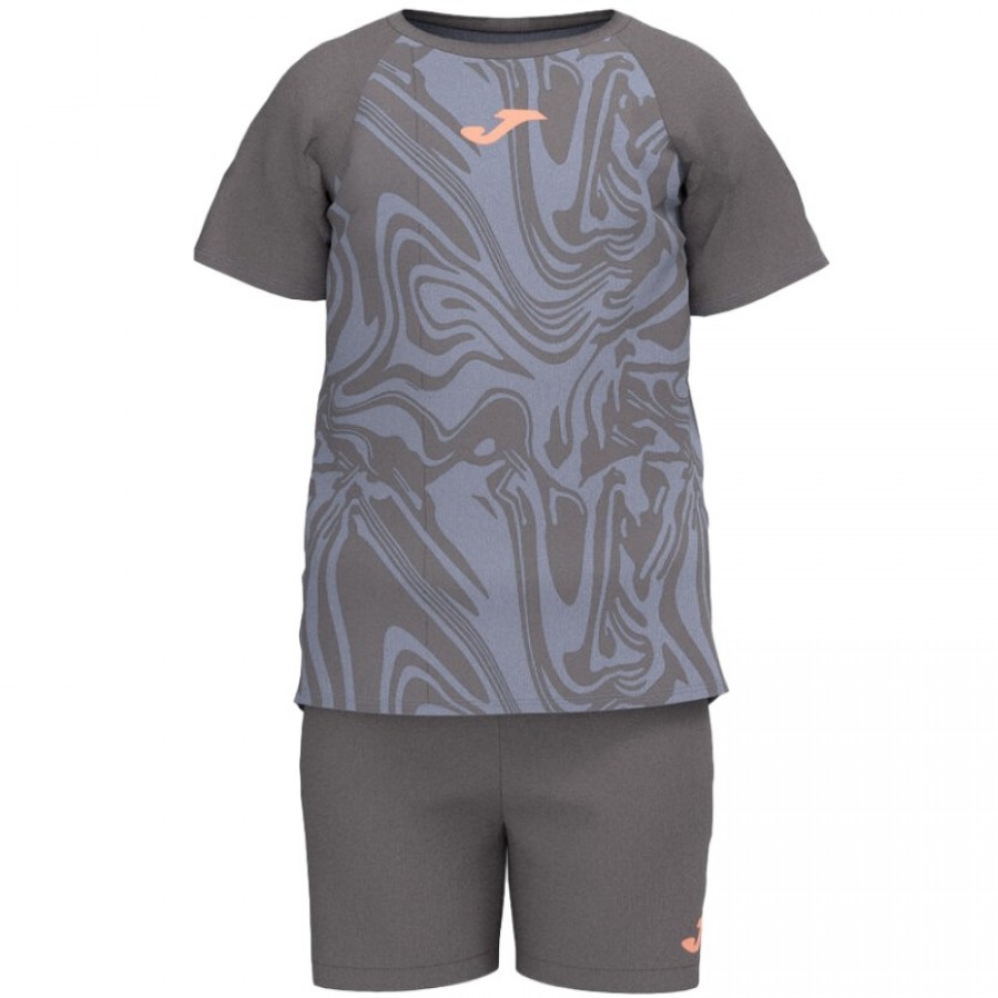 Joma Camp Gray Blue Junior Set  Offer + Cheap