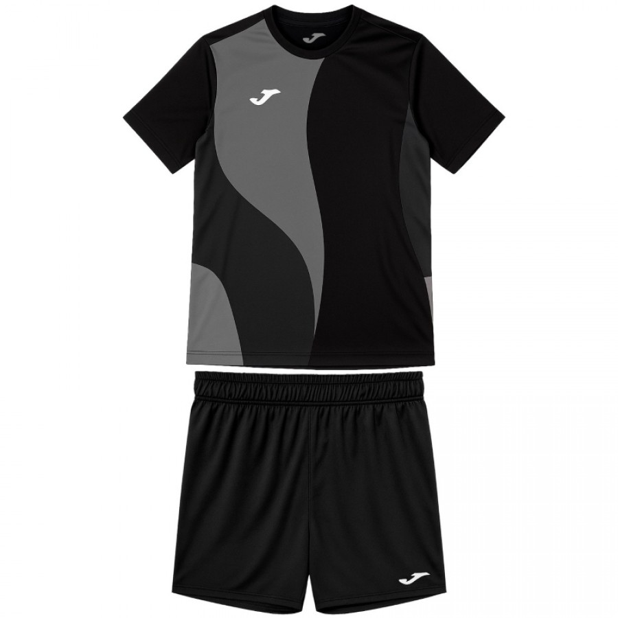 Joma Camp Black Gray Junior Set  Offer + Cheap