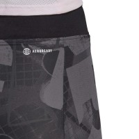 Adidas Club Graph Skirt Black Carbon Grey