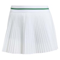 Falda Adidas Originals Pro London Blanco Plissado