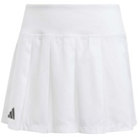 Adidas Pleated Aeroready Pro Black White Skirt
