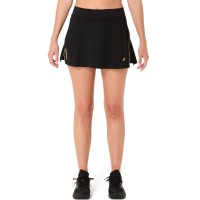 Falda Asics Campo De Padel Negro Azul Pedra  Oferta + Barato