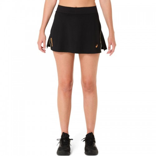 Falda Asics Padel Court Negro Azul Pierre Falda Asics Padel Court Negro Azul Pierre