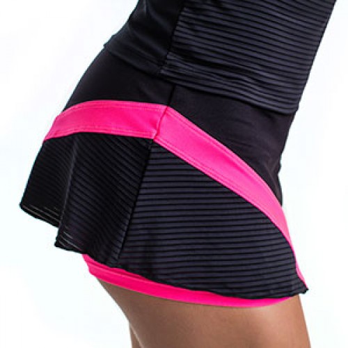 Falda BB Kandy Negro Rosa Falda BB Kandy Negro Rosa