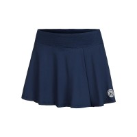 Falda Bidi Badu Crew Ondulada Azul Oscuro  Oferta + Barato