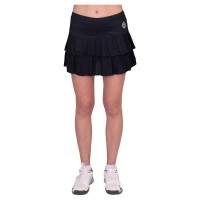 Badu Crew Pleated Bidi Skirt Black