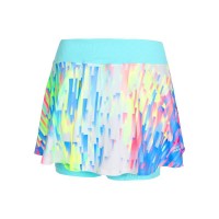 Falda Bidi Badu Melbourne Printed Wavy Aqua Mix Junior  Oferta + Barato