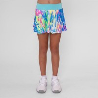 Falda Bidi Badu Melbourne Printed Wavy Aqua Mix Junior  Oferta + Barato