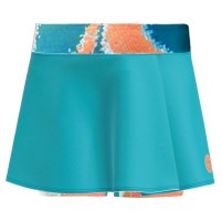 Falda Bidi Badu Melbourne Printed Wavy Petroleo Naranja  Oferta + Barato