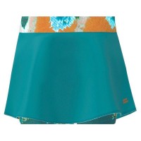 Falda Bidi Badu Melbourne Printed Wavy Petroleo Naranja  Oferta + Barato