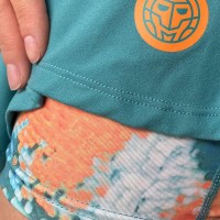 Falda Bidi Badu Melbourne Printed Wavy Petroleo Naranja  Oferta + Barato