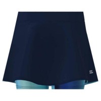 Falda Bidi Badu Spectrum Impresso Ondulado Azul Oscuro Aqua  Oferta + Barato