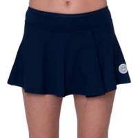 Falda Bidi Badu Spectrum Impresso Ondulado Azul Oscuro Aqua  Oferta + Barato
