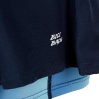 Falda Bidi Badu Spectrum Impresso Ondulado Azul Oscuro Aqua  Oferta + Barato