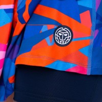 Falda Bidi Badu Spike Printed Wavy Azul Oscuro  Oferta + Barato