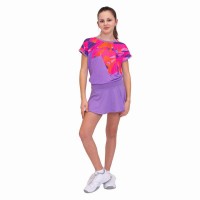 Falda Bidi Badu Spike Printed Wavy Lila Junior  Oferta + Barato