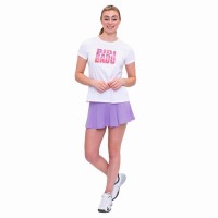 Falda Bidi Badu Spike Printed Wavy Lila Rosa  Oferta + Barato