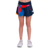 Falda Bidi Badu Twiggy Printed Wavy Azul Oscuro Mix Junior  Oferta + Barato
