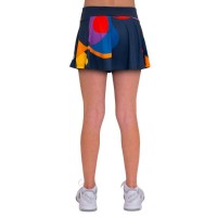 Falda Bidi Badu Twiggy Printed Wavy Azul Oscuro Mix Junior  Oferta + Barato