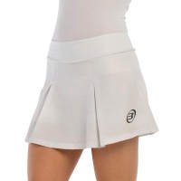 Falda Bullpadel Premier Padel Adoso Blanco  Oferta + Barato