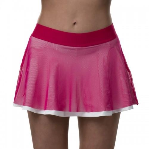 Falda Drop Shot Azalea Rosa Blanco Falda Drop Shot Azalea Rosa Blanco