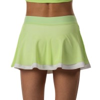 Falda Drop Shot Lys Verde Blanco  Oferta + Barato
