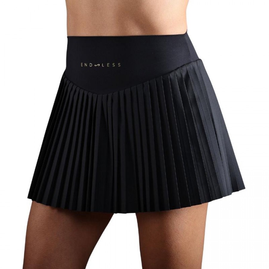 Falda Endless Court Negro  Oferta + Barato