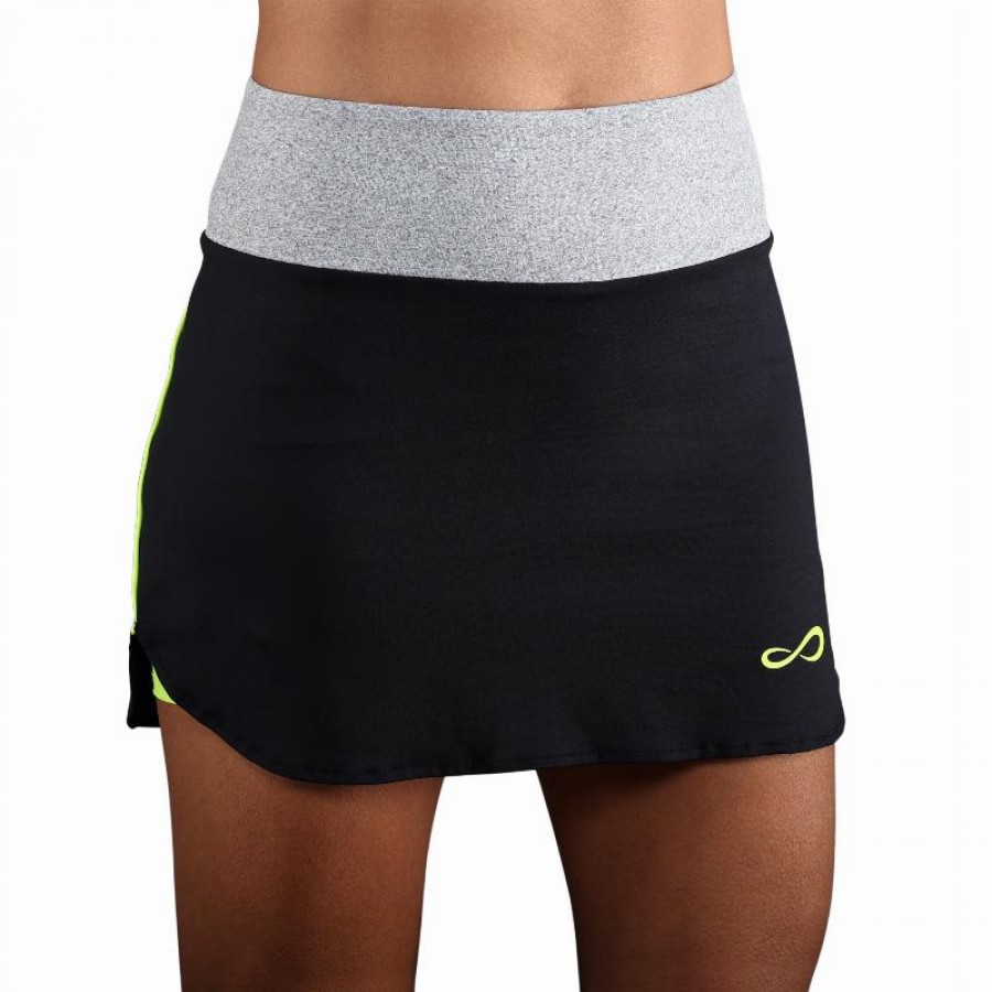 Falda Endless Grace Negro Grey China  Offer + Cheap