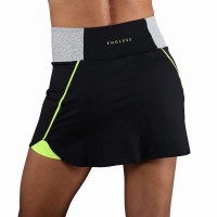 Falda Endless Grace Negro Grey China  Offer + Cheap