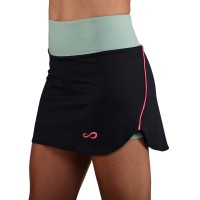 Falda Endless Grace Negro Verde Forest  Offer + Cheap