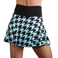 Falda Endless Lux II Aqua Houndstooth