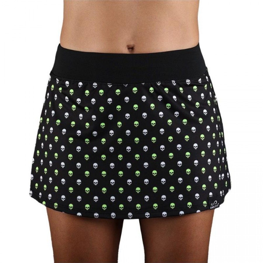Falda Endless Minimal Print Cranes Verde  Offre - Pas cher
