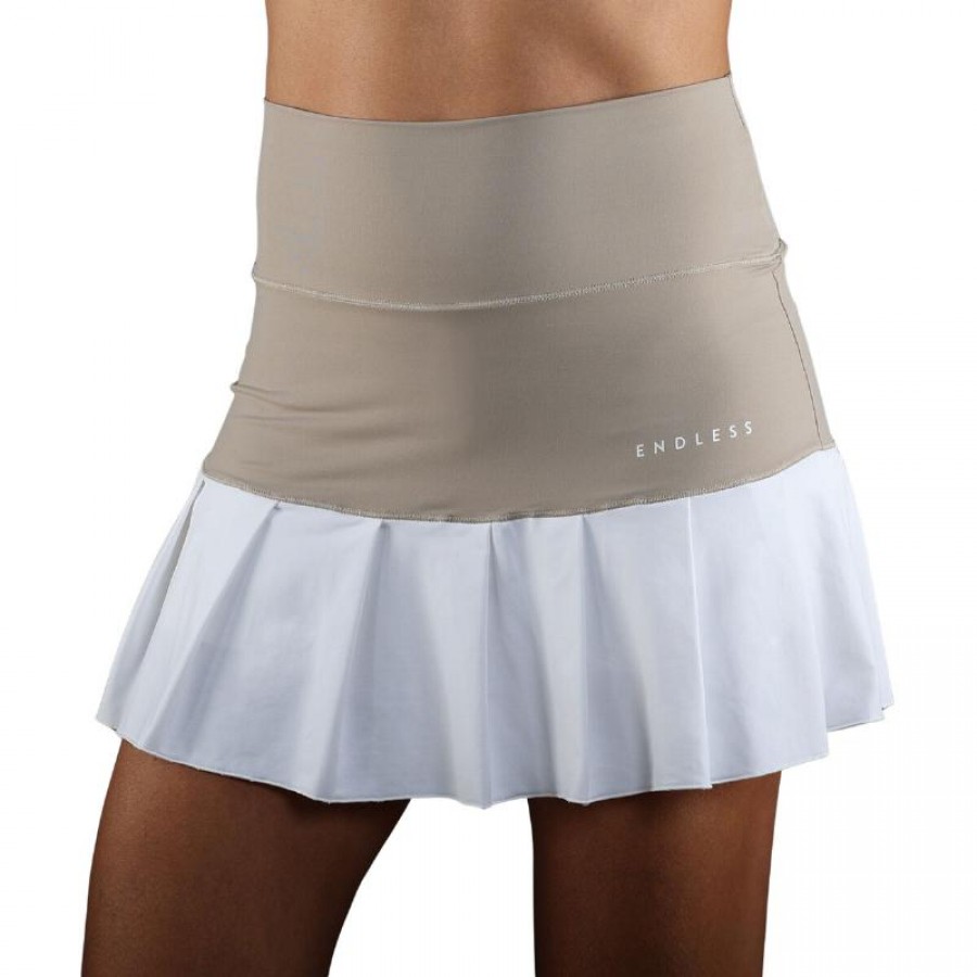 Endless Ottey White Delave Skirt PADELPOINT Endless Ottey White Delave Skirt