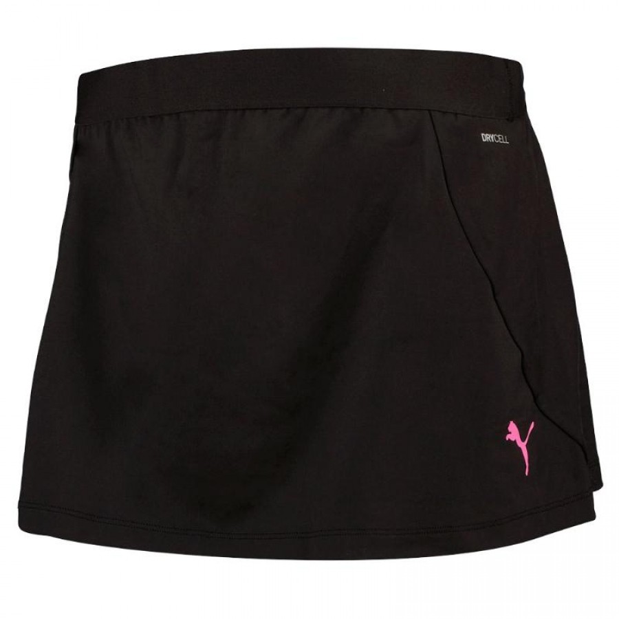 Jupe Puma Noir Rose  Offre - Pas cher