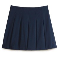 Falda Wilson Classic Pleated Azul Marino  Offer + Cheap