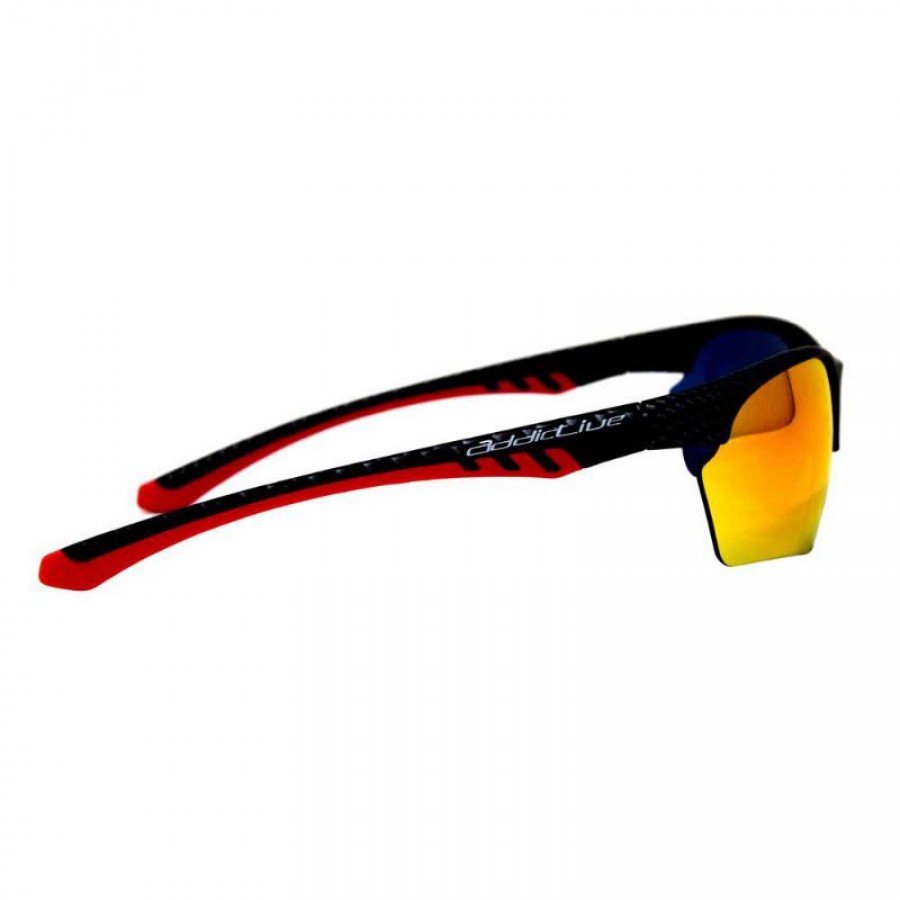 Lunettes addictives Tie Break noir rouge