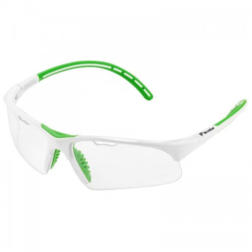 Tecnifibre Occhiali da Squash Bianco Verde Tecnifibre Occhiali da Squash Bianco Verde