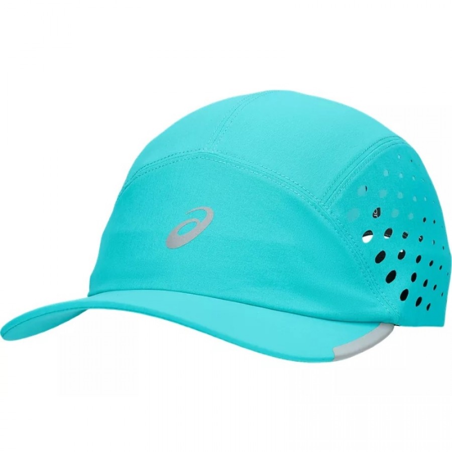 Gorra Asics Ultra Leve Azul Teal  Oferta + Barato