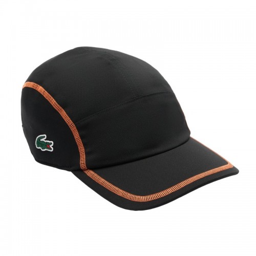Cappellino Lacoste Color Block Nero Cappellino Lacoste Color Block Nero