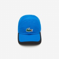 Lacoste Cap Bleu Clair Electrique Noir  Offre - Pas cher