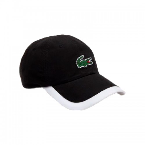 Cappellino Lacoste Light Nero Bianco Cappellino Lacoste Light Nero Bianco