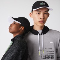 Lacoste Light Black White Cap