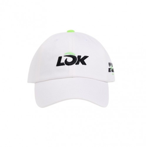 Cappellino bianco Lok Never Luck Cappellino bianco Lok Never Luck