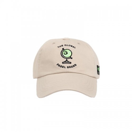 Gorra Lok Il Globo Beige Gorra Lok Il Globo Beige